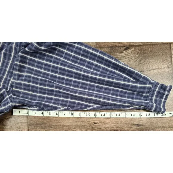 Ralph Lauren Blaire Long Sleeve Button Down Blue Cotton Flannel Shirt Men's XL - Picture 6 of 7